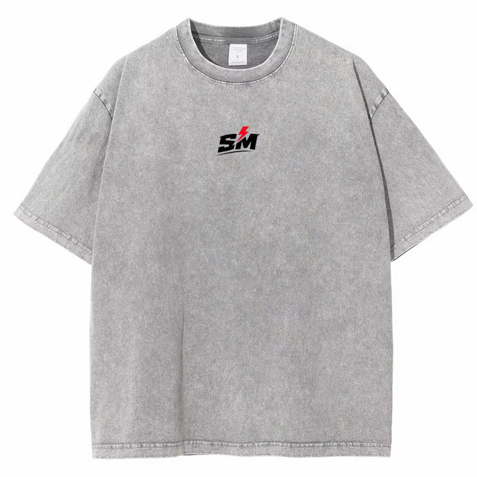 SM Ash Oversized 🩶⚡️Hombre Pre-Orden