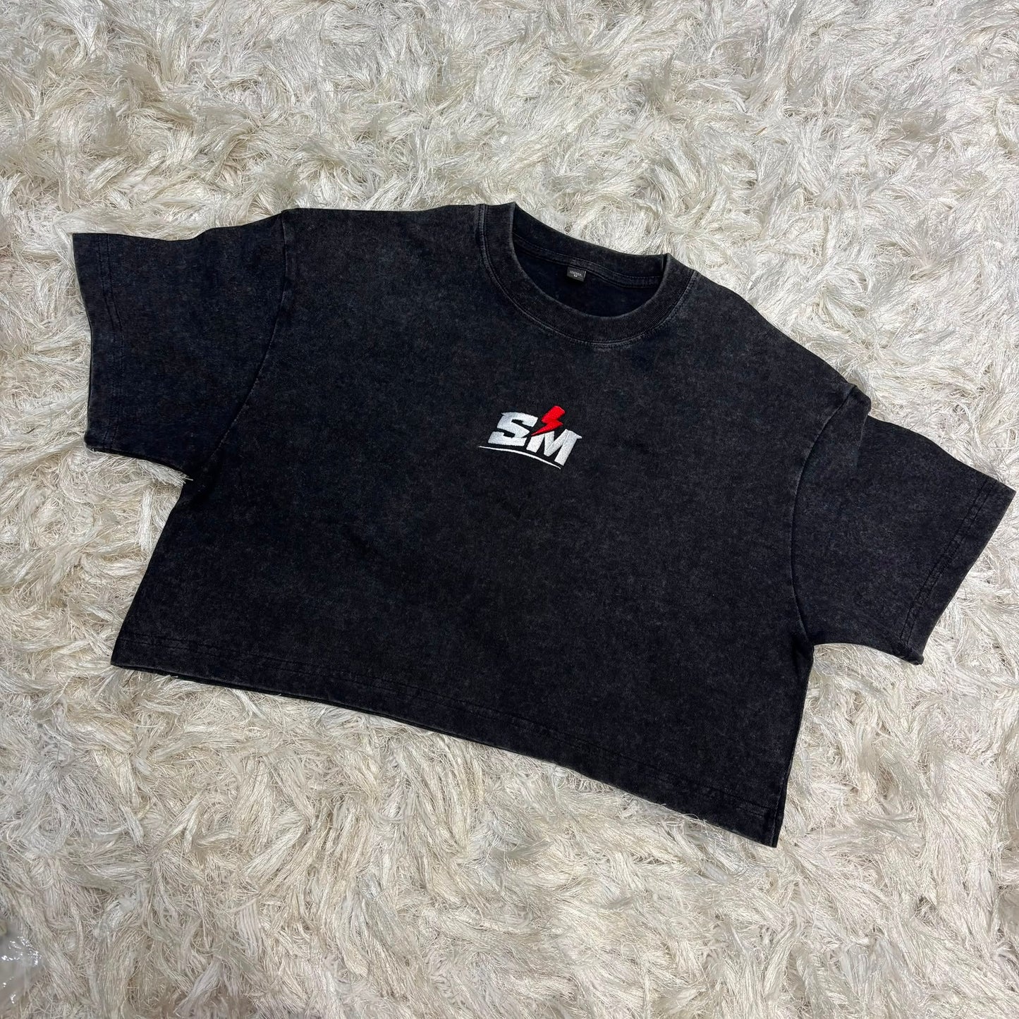 🚀 SM Essential Crop (Mujer Over Size ) Pre-Orden